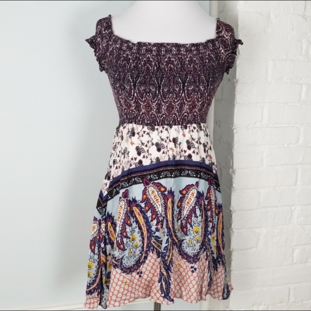Love, Fire - Detailed Sun Dress